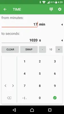 Unit Converter android App screenshot 4